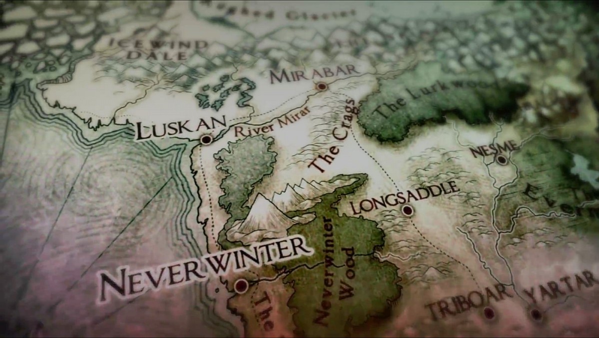 Wybrzeże Mieczy - Luskan, Neverwinter, Icewind Dale... A nieco dalej na południe, sławne już Baldur's Gate.